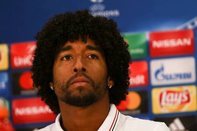August 21, 2017 - Nice, France - Nice s Brazilian defender Dante speaks during a press conference PK Pressekonferenz at The Allianz Riviera Stadium in Nice, south-eastern France on August 21, 2017, on the eve of the UEFA Champions League football match between Nice and Naples. Nice Press Conference - UEFA Champions League Qualifying  - ZUMAn230 20170821_zaa_n230_055 Copyright: xPaoloxManzox