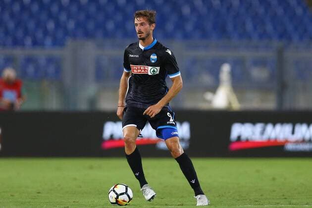 August 20, 2017 - Rome, Italy - Marios Oikonomou of Spal during the Serie A match between SS Lazio and Spal at Olimpico Stadium on August 20, 2017 in Rome, Italy. SS Lazio v Spal - Serie A  - ZUMAn230 20170820_zaa_n230_556 Copyright: xMatteoxCiambellix