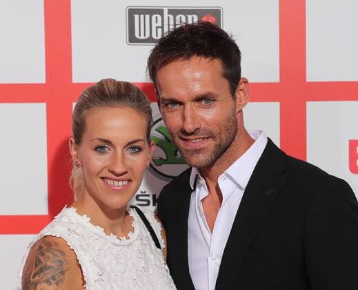 Sven Hannawald mit Ehefrau Melissa