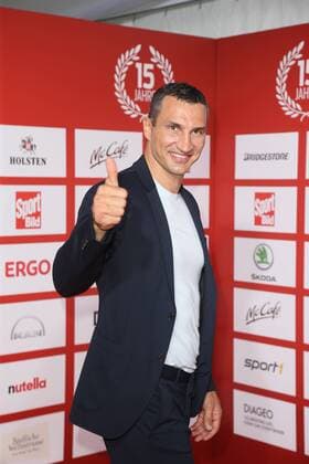 Bilder des Tages - SPORT Wladimir Klitschko Verleihung des Bild Award in der Fischauktionshalle Große Elbstraße in Hamburg am 21.8.2017