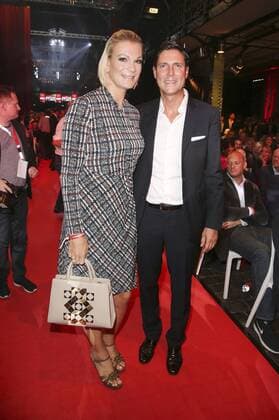 Maria Höfl-Riesch mit Ehemann Marco Höfl bei der 15. Verleihung des Bild Award 2017 in der Fischauktionshalle. Hamburg, 21.08.2017 Foto:xH.xHartmannx xFuturexImage