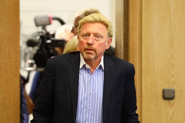 Boris Becker (Head of Men s Tennis) kommt zur Pressekonferenz - 23.08.2017: DTB stellt Boris Becker als Head of men s Tennis vor, Plenarsaal Römer