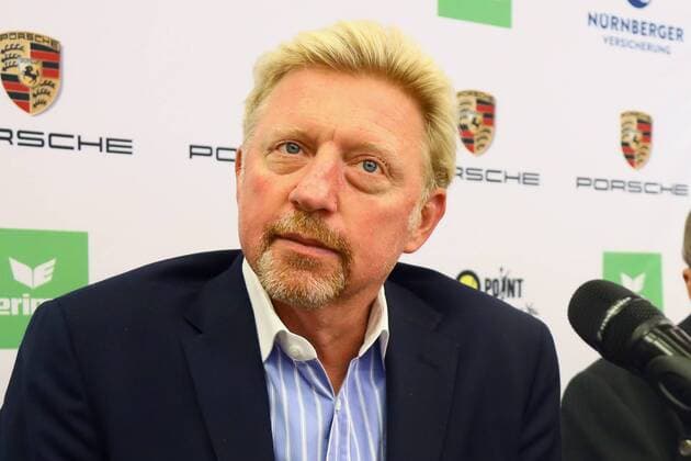 Boris Becker (Head of Men s Tennis) bei der Pressekonferenz - 23.08.2017: DTB stellt Boris Becker als Head of men s Tennis vor, Plenarsaal Römer