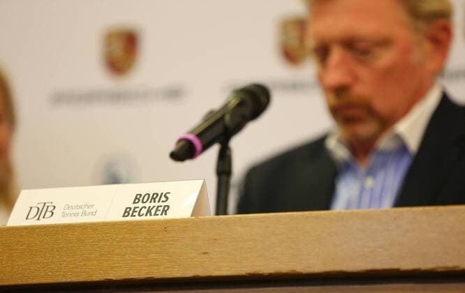 23.08.2017 xcex Deutschland, Frankfurt am Main Pressekonferenz im Römer Deutscher Tennisbund Boris Becker wird neuer Head of Men s Tennis beim DTB Bild zeigt: Boris Becker