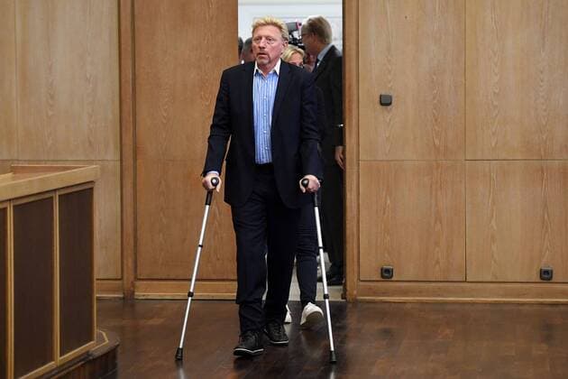 23.08.2017, xjhx, Tennis, Pressekonferenz mit Boris Becker und Barbara Rittner, emspor, v.l. Boris Becker (Head of Mens Tennis DTB) Frankfurt am Main