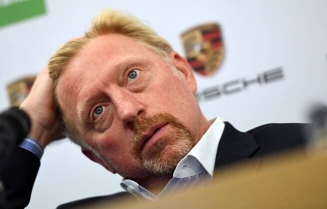 23.08.2017, xjhx, Tennis, Pressekonferenz mit Boris Becker und Barbara Rittner, emspor, v.l. Boris Becker (Head of Mens Tennis DTB) Frankfurt am Main