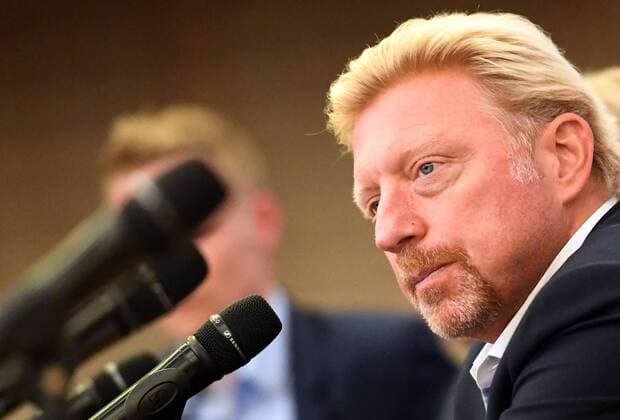 23.08.2017, xjhx, Tennis, Pressekonferenz mit Boris Becker und Barbara Rittner, emspor, v.l. Boris Becker (Head of Mens Tennis DTB) Frankfurt am Main