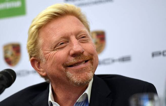 23.08.2017, xjhx, Tennis, Pressekonferenz mit Boris Becker und Barbara Rittner, emspor, v.l. Boris Becker (Head of Mens Tennis DTB) Frankfurt am Main