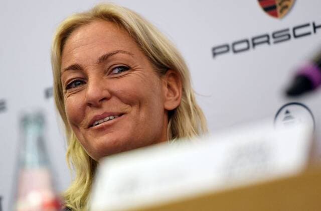 23.08.2017, xjhx, Tennis, Pressekonferenz mit Boris Becker und Barbara Rittner, emspor, v.l. Barbara Rittner (Head of Womans Tennis DTB) Frankfurt am Main