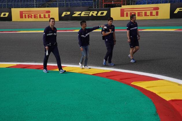 24.08.2017 - Pascal Wehrlein (GER) Sauber C36 Belgian Grand Prix, Spa-Francorchamps 24 - 27 August 2017 24.08.2017 - Pascal Wehrlein (GER) Sauber C36 