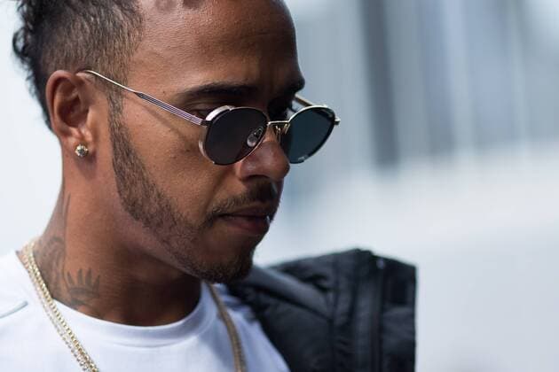 24th August 2017, Circuit de Spa-Francorchamps, Belgium; Belgium Grand Prix, Drivers arrival and press conference PK Pressekonferenz Lewis HAMILTON from Great Britain of Mercedes-AMG-Petronas Formula One Team,Mercedes F1 M08 Hybrid, EQ Power+ arriving on the track xActionxPlusx  ActionPlus11920028