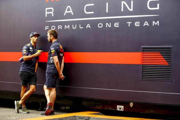 Motorsports: FIA Formula One World Championship WM Weltmeisterschaft 2017, Grand Prix of Belgium, 3 Daniel Ricciardo (AUS, Red Bull Racing), Spa-Francorchamps Belgium xHOCHxZWEIx