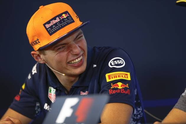 Bilder des Tages - SPORT Motorsports: FIA Formula One World Championship WM Weltmeisterschaft 2017, Grand Prix of Belgium, 33 Max Verstappen (NLD, Red Bull Racing), Spa-Francorchamps Belgium xHOCHxZWEIx