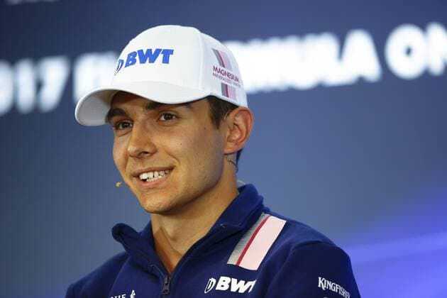 Motorsports: FIA Formula One World Championship WM Weltmeisterschaft 2017, Grand Prix of Belgium, 31 Esteban Ocon (FRA, Sahara Force India F1 Team), Spa-Francorchamps Belgium xHOCHxZWEIx