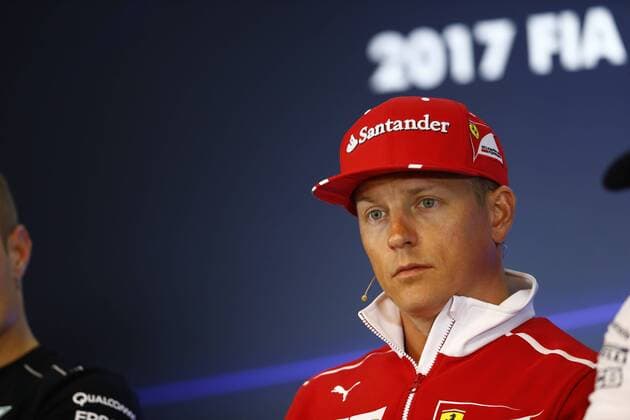 Motorsports: FIA Formula One World Championship WM Weltmeisterschaft 2017, Grand Prix of Belgium, 7 Kimi Raikkonen (FIN, Scuderia Ferrari), Spa-Francorchamps Belgium xHOCHxZWEIx