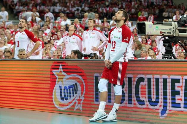 24.08.2017, Warszawa, siatkowka, Mistrzostwa Europy, Polska - Serbia, Michal Kubiak (POL), Poland - Serbia, Eurovolley 2017, volleyball, fot. Tomasz Jastrzebowski Foto Olimpik NEWSPIX.PL --- Newspix.pl  20170824toja179