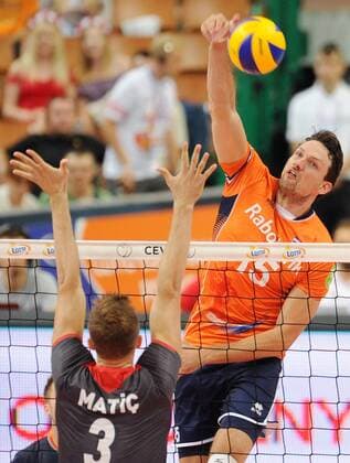 2017.08.25 Katowice Siatkowka mezczyzn Lotto Mistrzostwa Europy 2017 Lotto Eurovolley 2017 - Holandia - Turcja N z {persons} Foto Rafal Rusek PressFocus NEWSPIX.PL 2017.08.25 Katowice European Men s Volleyball Championships 2017 Netherlands - Turkey {persons} Credit: Rafal Rusek PressFocus --- Newspix.pl  20170825PF_RR021