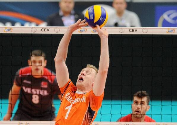 2017.08.25 Katowice Siatkowka mezczyzn Lotto Mistrzostwa Europy 2017 Lotto Eurovolley 2017 - Holandia - Turcja N z {persons} Foto Rafal Rusek PressFocus NEWSPIX.PL 2017.08.25 Katowice European Men s Volleyball Championships 2017 Netherlands - Turkey {persons} Credit: Rafal Rusek PressFocus --- Newspix.pl  20170825PF_RR034