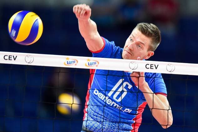 2017.08.25 Szczecin Siatkowka mezczyzn Lotto Mistrzostwa Europy 2017 Czechy - Slowacja N z Radoslav Presinsky Foto Lukasz Laskowski PressFocus NEWSPIX.PL 2017.08.25 Szczecin European Men s Volleyball Championships 2017 Czech Republic vs Slovakia Radoslav Presinsky Credit: Lukasz Laskowski PressFocus NEWSPIX.PL --- Newspix.pl  20170825_LUK_021