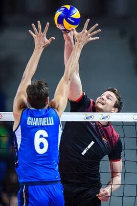 2017.08.25 Szczecin Siatkowka mezczyzn Lotto Mistrzostwa Europy 2017 Niemcy - Wlochy N z Christian Fromm of Germany Foto Lukasz Laskowski PressFocus NEWSPIX.PL 2017.08.25 Szczecin European Men s Volleyball Championships 2017 Germany vs. Italy Christian Fromm of Germany Credit: Lukasz Laskowski PressFocus NEWSPIX.PL --- Newspix.pl  20170825_LUK_155