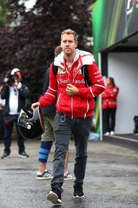 Sebastian Vettel (Scuderia Ferrari), Grosser Preis von Belgien 2017, Rennen, Motorsport, Formel 1, 26.08.2017, Spa Francorchamps Copyright: xNeisx Eibner-Pressefotox EP_ans