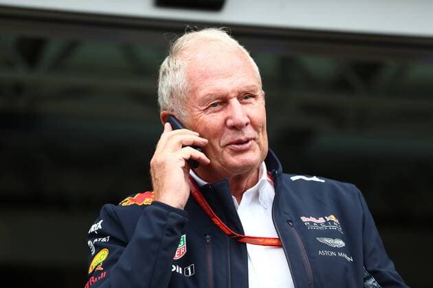Helmut Marko (Red Bull Motorsportkonsulent) mit Handy, Grosser Preis von Belgien 2017, Rennen, Motorsport, Formel 1, 26.08.2017, Spa Francorchamps Copyright: xNeisx Eibner-Pressefotox EP_ans