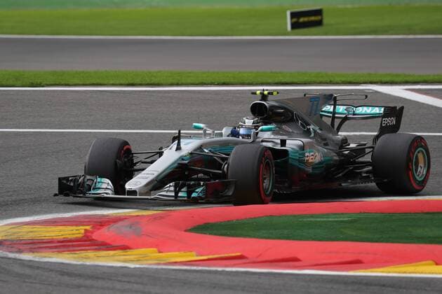26.08.2017 - Free Practice 3, Valtteri Bottas (FIN) Mercedes AMG F1 W08 Belgian Grand Prix, Spa-Francorchamps 24 - 27 August 2017 26.08.2017 - Free Practice 3, Valtteri Bottas (FIN) Mercedes AMG F1 W08 