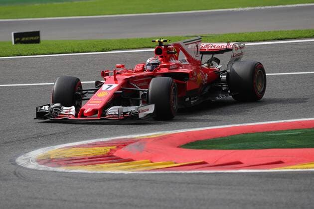 26.08.2017 - Free Practice 3, Kimi Raikkonen (FIN) Scuderia Ferrari SF70H Belgian Grand Prix, Spa-Francorchamps 24 - 27 August 2017 26.08.2017 - Free Practice 3, Kimi Raikkonen (FIN) Scuderia Ferrari SF70H 