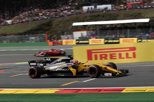 26.08.2017 - Free Practice 3, Nico Hulkenberg (GER) Renault F1 Team RS17 Belgian Grand Prix, Spa-Francorchamps 24 - 27 August 2017 26.08.2017 - Free Practice 3, Nico Hulkenberg (GER) Renault Sport F1 Team RS17 