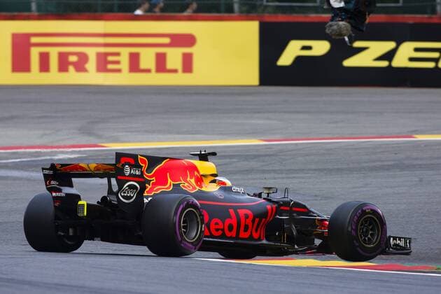 August 26, 2017 - Spa, Belgium - 03 RICCIARDO Daniel from Australia of Red Bull Tag Heuer during the Formula One Belgian Grand Prix at Circuit de Spa-Francorchamps on August 26, 2017 in Spa, Belgium. F1 Grand Prix of Belgium - Qualifying  - ZUMAn230 20170826_zaa_n230_034 Copyright: xXavierxBonillax