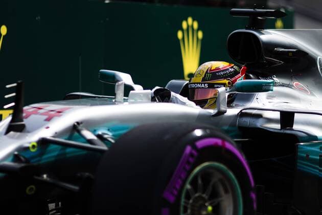 August 26, 2017 - Spa, Belgium - 44 HAMILTON Lewis from Great Britain of team Mercedes GP during the Qualifying of Formula One Belgian Grand Prix at Circuit de Spa-Francorchamps on August 25, 2017 in Spa, Belgium. F1 Grand Prix of Belgium - Qualifying  - ZUMAn230 20170826_zaa_n230_114 Copyright: xXavierxBonillax
