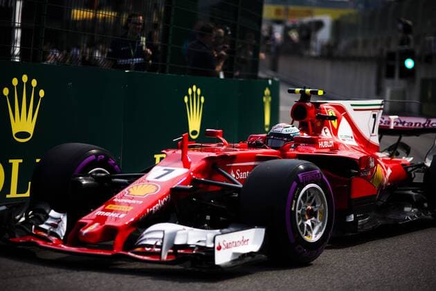 August 26, 2017 - Spa, Belgium - 07 RAIKKONEN Kimi from Finland of scuderia Ferrari during the Qualifying of Formula One Belgian Grand Prix at Circuit de Spa-Francorchamps on August 25, 2017 in Spa, Belgium. F1 Grand Prix of Belgium - Qualifying  - ZUMAn230 20170826_zaa_n230_126 Copyright: xXavierxBonillax