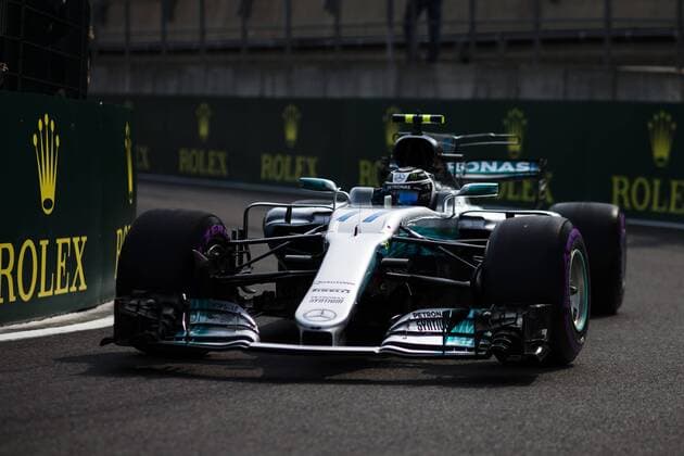 August 26, 2017 - Spa, Belgium - 77 BOTTAS Valtteri from Finland of team Mercedes GP during the Qualifying of Formula One Belgian Grand Prix at Circuit de Spa-Francorchamps on August 25, 2017 in Spa, Belgium. F1 Grand Prix of Belgium - Qualifying  - ZUMAn230 20170826_zaa_n230_129 Copyright: xXavierxBonillax