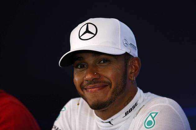 26.08.2017 - Qualifying, press conference PK Pressekonferenz Lewis Hamilton (GBR) Mercedes AMG F1 W08 Belgian Grand Prix, Spa-Francorchamps 24 - 27 August 2017 26.08.2017 - Qualifying, Press conference, Lewis Hamilton (GBR) Mercedes AMG F1 W08 