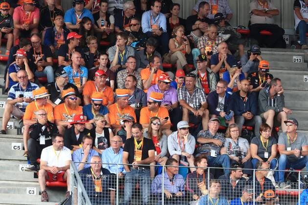 26th August 2017, Circuit de Spa-Francorchamps, Belgium; Belgium Grand Prix, Qualifying Session; Fans xOctanex  ActionPlus11921071
