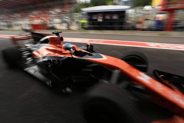 26th August 2017, Circuit de Spa-Francorchamps, Belgium; Belgium Grand Prix, Qualifying Session; Fernando Alonso - McLaren Honda MCL32 xOctanex  ActionPlus11921075
