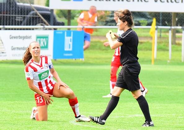 Freundschaftsspiel:Turbine Potsdam vs. Sparta Prag am 26.08.2017 Sportanlage in der Germendorfer Straße,Velten. Lia Wälti von Turbine Potsdam während des Freundschaftsspiel zwischen Turbine Potsdam und Sparta Prag am 26.08.2017 auf der Sportanlage in der Germendorfer Straße in Velten, Deutschland. xDLx