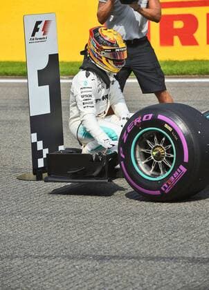 Bilder des Tages - SPORT Lewis Hamilton (GB 44), Mercedes AMG Petronas Motorsport, Grosser Preis von Belgien 2017, Qualifying, Motorsport, Formel 1, 26.08.2017, Spa-Francorchamps Copyright: xAndre Eibner-Pressefotox EP_JAE