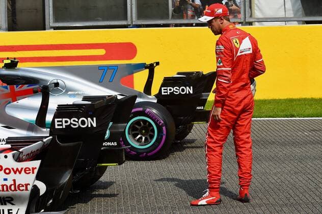 Sebastian Vettel (GER 5), Scuderia Ferrari, Grosser Preis von Belgien 2017, Qualifying, Motorsport, Formel 1, 26.08.2017, Spa-Francorchamps Copyright: xAndre Eibner-Pressefotox EP_JAE