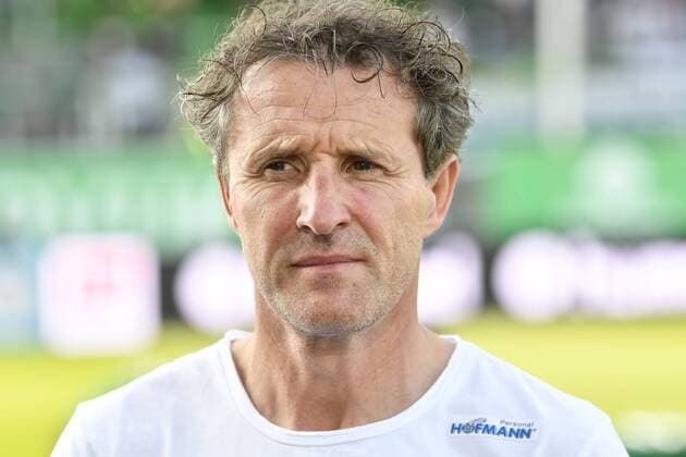 25.08.2017 - Fussball - Saison 2017 2018 - 2. Fussball - Bundesliga - 04. Spieltag: SpVgg Greuther Fürth ( Kleeblatt ) - FC Ingolstadt FCI ( Schanzer ) - - Janos Radoki (Trainer SpVgg Greuther Fürth ) ernst