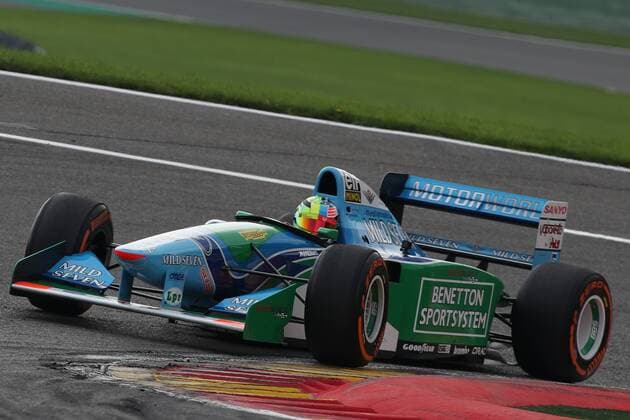 27th August 2017, Circuit de Spa-Francorchamps, Belgium; Belgium Grand Prix, Race Day; Mick Schumacher son of Michael Schumacher drives the car of his father xEricxAlonsox  ActionPlus11922254