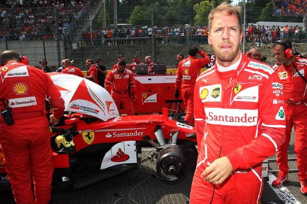 27.08.2017 - Race, Sebastian Vettel (GER) Scuderia Ferrari SF70H Belgian Grand Prix, Spa-Francorchamps 24 - 27 August 2017 27.08.2017 - Race, Sebastian Vettel (GER) Scuderia Ferrari SF70H 