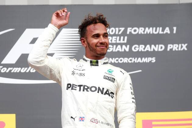 Motorsports: FIA Formula One World Championship WM Weltmeisterschaft 2017, Grand Prix of Belgium, 44 Lewis Hamilton (GBR, Mercedes AMG Petronas F1 Team), Spa-Francorchamps Belgium xHOCHxZWEIx
