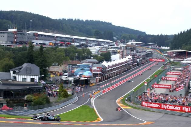 Motorsports: FIA Formula One World Championship WM Weltmeisterschaft 2017, Grand Prix of Belgium, 44 Lewis Hamilton (GBR, Mercedes AMG Petronas F1 Team), Spa-Francorchamps Belgium xHOCHxZWEIx