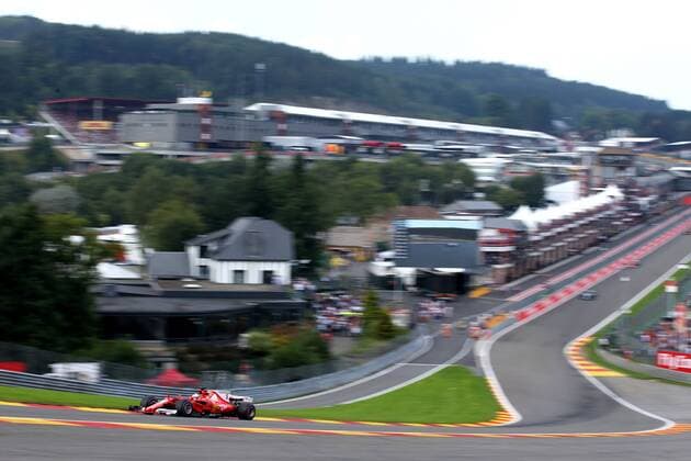 Motorsports: FIA Formula One World Championship WM Weltmeisterschaft 2017, Grand Prix of Belgium, 5 Sebastian Vettel (GER, Scuderia Ferrari), Spa-Francorchamps Belgium xHOCHxZWEIx