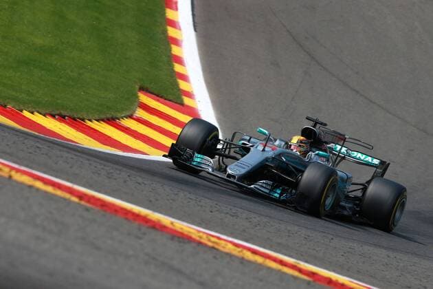 Motorsports: FIA Formula One World Championship WM Weltmeisterschaft 2017, Grand Prix of Belgium, 44 Lewis Hamilton (GBR, Mercedes AMG Petronas F1 Team), Spa-Francorchamps Belgium xHOCHxZWEIx