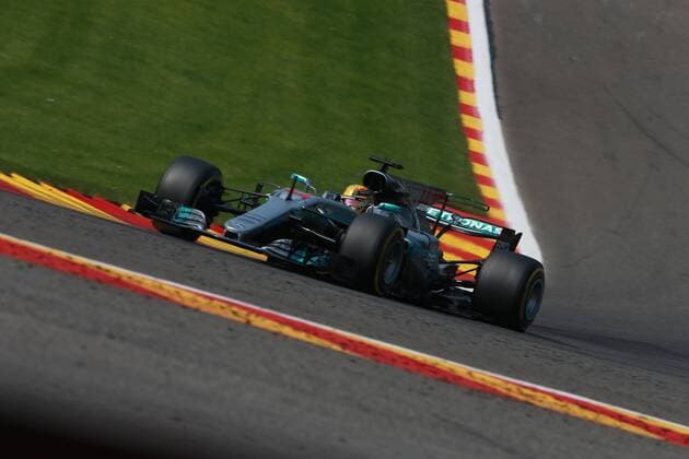 Motorsports: FIA Formula One World Championship WM Weltmeisterschaft 2017, Grand Prix of Belgium, 44 Lewis Hamilton (GBR, Mercedes AMG Petronas F1 Team), Spa-Francorchamps Belgium xHOCHxZWEIx