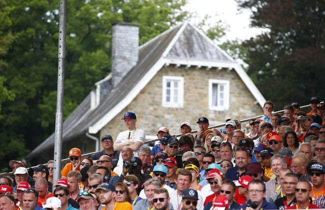 Motorsports: FIA Formula One World Championship WM Weltmeisterschaft 2017, Grand Prix of Belgium, Fans Spa-Francorchamps Belgium xHOCHxZWEIx