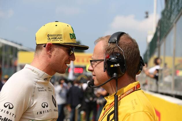 27.08.2017 - Race, Nico Hulkenberg (GER) Renault F1 Team RS17 Belgian Grand Prix, Spa-Francorchamps 24 - 27 August 2017 27.08.2017 - Race, Nico Hulkenberg (GER) Renault Sport F1 Team RS17 