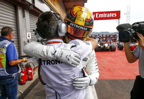 Motorsports: FIA Formula One World Championship WM Weltmeisterschaft 2017, Grand Prix of Belgium, 44 Lewis Hamilton (GBR, Mercedes AMG Petronas F1 Team), Spa-Francorchamps Belgium xHOCHxZWEIx